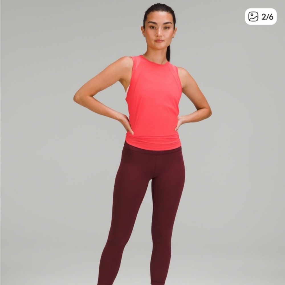 Lululemon Sculpt Tank Pale Raspberry - Picture 3 of 8
